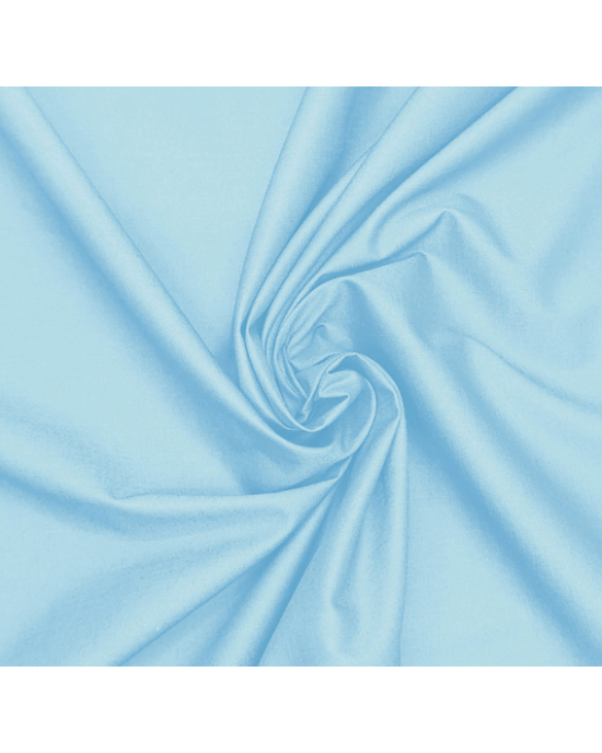 Tecido Tricoline Silky Lisa cor - 3761 (Azul Bola 5)